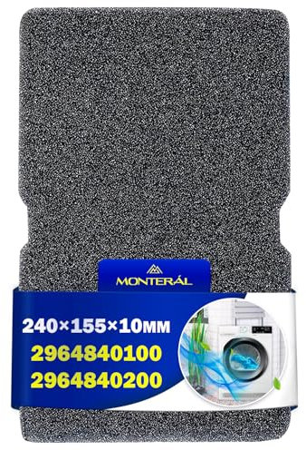 Filtro Secadora de Ropa 240 x 155 x 10 mm con Código Original 2964840100 2964840200 para Beko para Grundig para Blomberg para ElektraBregenz - MONTERAL