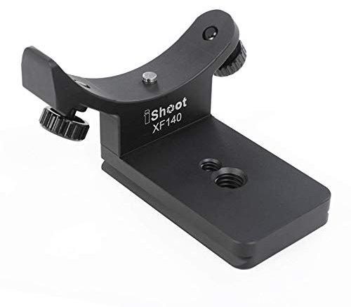 Support de rechange pour trépied compatible avec Fujifilm Fuji XF 100-400 mm f/4.5-5.6 R LM OIS WR, support d'objectif avec plaque à dégagement rapide Arca Fit rainure en queue d'aronde