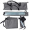 FUBESK Toldo portátil para vehículo, toldo lateral para coche, para autocaravana, furgoneta, caravana, SUV, 6 m², color gris