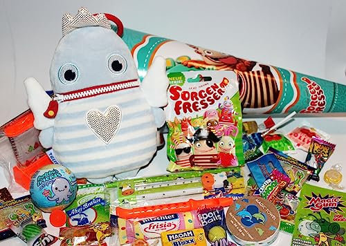 101639 Riesen Schultüte 50cm Plüsch Sorgenfresser Schutzengel Geschenk zum Schulanfang Ausbildung Kita