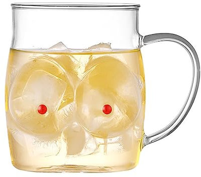 EBbels Bierkrug, 550 Ml Sexy Frauenkörper Bierglas, Lustige Einlagige Gläsertasse, Kaffeetasse, Teetasse, Lustiger Bierkrug Mit Griffen Für Drinnen Und Draußen