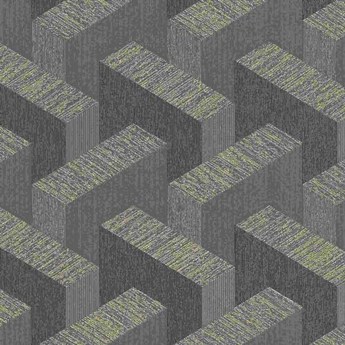 Erismann Tapete | Kollektion Collage | 10382-15 | Vliestapete | Muster/Motive | 0.53 x 10.05 m | Braun | Wohnzimmer | Flur | Büro | Küche | Wohnräume