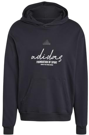 adidas Herren Brand Love French Terry Hoodie Kapuzensweat (1er Pack)