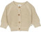 Müsli by Green Cotton Knit Chunky Cardigan, Maglione Cardigan Unisex - Bimbi 0-24, Oat,