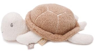 Jollein 220-001-68027 Turtle Kuscheltier, Nougat