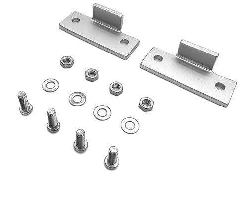 AGONEIR Plattenspieler Staubschutz Plattenspieler Staubdichte Abdeckung Reparaturlaschen Scharnierhalterungen Für Technics Q200 B1 DD2 Metall Reparaturset Für Plattenspieler