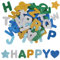 GEBETTER 182 Stück 4,3 cm Moosgummi Buchstaben Glitzer Aufkleber Selbstklebend Schaumstoff Klebebuchstaben Glitter Alphabet Sticker für Kinder Namensaufkleber DIY Handwerk (5 Farben 2)