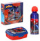 Marvel Spider-Man Bouteille et Boîte à Déjeuner, Gourde D'eau pour Garçon, Bouteille de Voyage en Aluminium, Capacité 500 ml