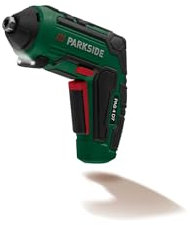 Parkside - Destornillador inalámbrico 4 V PAS 4 D7 con cable de carga USB, destornillador, taladro de batería