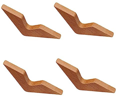 PLAFOPE 4 Stücke Holz Lesen Schreibtisch Zubehör Seite Spreader Daumen Lesezeichen Buch Seite