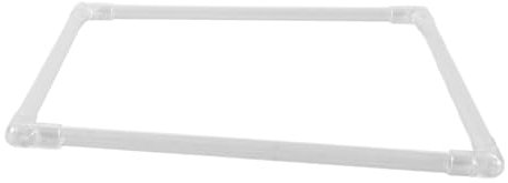 BESPORTBLE Schwimmende Pflanzenringe für Aquarien: Aquarium Futterring Quadratisch Fischfütterungsringe für Aquarien zum Abfangen Schwimmender Pflanzen, 23 * 23cm