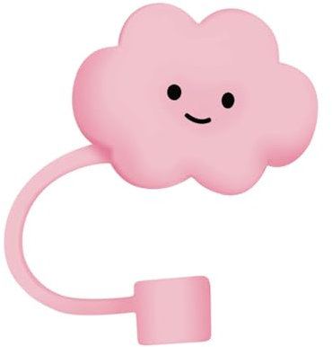 Fundas para gorros de paja-bonita cubierta de encaje de paja en forma de nube, gorros de paja de silicona para protección de paja de 6-8mm, recuerdos de fiesta y decoración