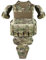 HOPBLOCK Taktische Weste Herren, Militär Plattenträger Nashorn D-Verteidigung Combat, Airsoft Paintball Einstellbar Einsatzweste Tactical Vest