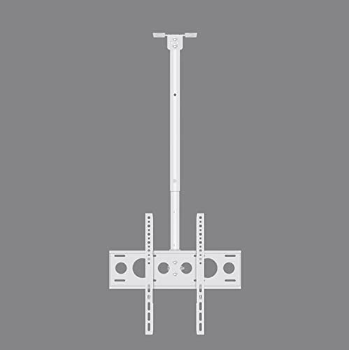 Soporte de TV para Techo, Soporte de TV Colgante con Movimiento Completo para televisores Planos y curvos de 32 a 50 Pulgadas (hasta 40 kg/88 LB), fijación con Tornillo de expansión, 0,51,5