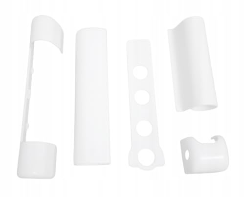 1 Stück PVC Kappen für Fenster & Türen, Siegenia TITAN AF Ersatzteile (TKSL0020, TKWB0010, TKEB0020, TKEO0010, TKEU0010), Weiß