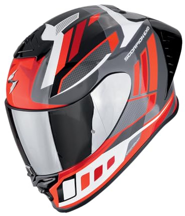 SCORPION EXO-R1 EVO II AIR VITAL Grey-White-Red L