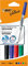 BIC 1741 Whiteboard Marker Velleda (Rundspitze, Strichstärke 1,4 mm, 4 fach sortiert) Beutel à 4 Stück