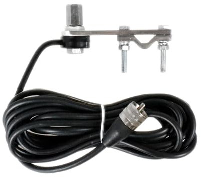 Thunderpole Mirror Mount Kit | CB & Amateur Radio Antenna Mount | 3/8 Thread