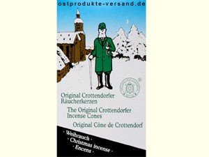 ostprodukte-versand Crottendorfer Räucherkerzen Weihnachtlicher Weihrauch - DDR Geschenk