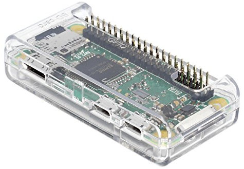 SB Alta qualità Raspberry Pi Case Zero - Clear/Trasparente ** ** Accesso a Tutte Le Porte montate in 30 Secondi e Chiusa Aperto (Clear)
