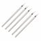Beauty7-5 Stück Sterile Keimfrei Einmalige Piercing Nadel Piercingkanüle mit Medizinischem 316L Edelstahl für Nabel Nase Ohr Mund(8G,3,2mm)