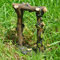 Prezents Fairy Garden UK Mini-Holzbogen für den Garten, Miniatur-Heimdekoration – Elfe Pixie Hobbit magische Geschenkidee – Höhe: 12 cm