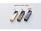 Yamako Japanese Mino-yaki Ceramic Chopstick Rest (5 Pieces Set) from Japan (Black 15506)