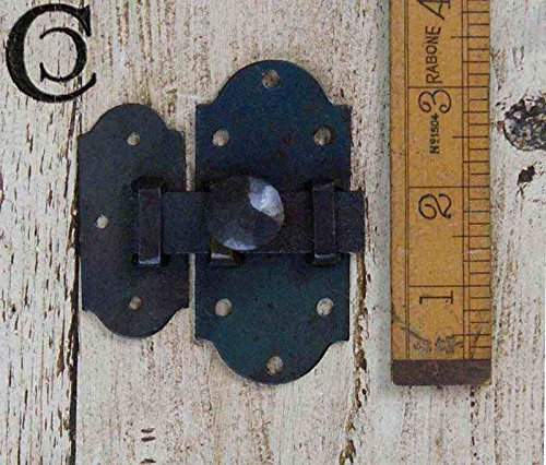 Hand Forged Iron Slide Bolt - 80mm