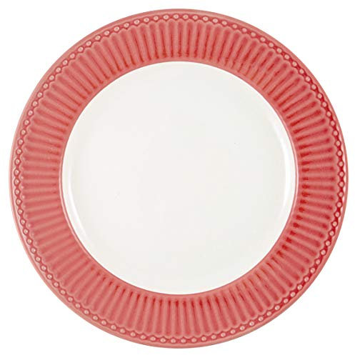 GreenGate Teller Alice Coral 26,5 cm Essteller Everyday Geschirr Koralle