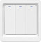 LNL WiFi Smart Light Switch, Alexa Smart Light Switch with Remote Control and Timer, Compatible with Alexa, Google Assistant and IFTTT, Easy Installation, Neutral Wire Required (1 Way 3 Gang)