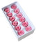 Amosfun 12 Pezzi/Scatola Capolini Rosa Conservati Fiore Rosa Rosa Eterna per Sempre Rosa Testa per Decorazioni di Nozze Bouquet Regalo Artigianato Rosa Chiaro