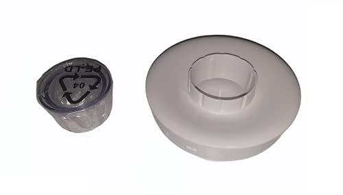Goblet Lid Filler Cap KW714299 for Kenwood Food Processor FPP220 FPP230 FPP238 FPP239