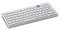 Kensington Dual Wireless Compact Keyboard, Desktop Multi Device UK Computer Battery Powered Keyboard With Bluetooth Connectivity, White (K75504UK)