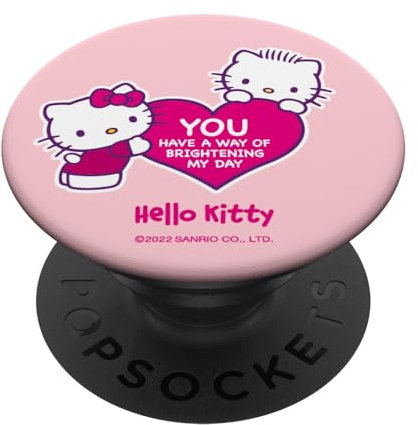 Du hast eine Möglichkeit, meinen Tag zu erhellen - Hello Kitty PopSockets Klebender PopGrip