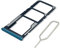 Eonpam Tarjeta SIM Bandeja para (Xiaomi Redmi Note 9S/Note 9 Pro) Calidad Original Reemplazo Ranura Tarjeta SD Bandeja con Pin Tarjeta SIM(Verde)