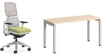 Steelcase Please Air - Ergonomischer, höhenverstellbarer Bürodrehstuhl Ottima Portico - Homeoffice-Schreibtisch