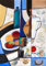 adrium Acryl-Bild 50 x 70 cm: Stillleben mit Glaskrug im Avantgarde-Stil(89965860)