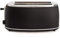 CREATE/TOAST RETRO STYLANCE XL/Tostadora Negro / 6 Niveles de potencia, bandeja recogemigas, termostato, descongelación, recalentar, 2 ranuras rebanadas anchas, 1500W