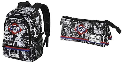 PRODG Under Hip Hop FAN 2.0 Fight Rucksack + Dreifach-Federmäppchen