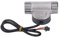 JMorCO Wasserdurchflussmesser, Kaltwasserzähler, Durchflussmesser, Zähler, Sensor, Edelstahl, praktischer Wasserzähler für Pool, Fischteich, Garten, Heimgebrauch, 3,5–24 V Gleichstrom
