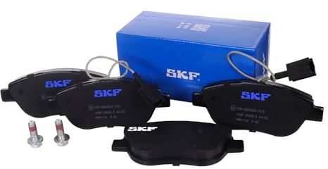 SKF Scheibenbremse Bremsbelag VKBP 80408 E-4er Set - Position Vorderachse Höhe 77 mm Länge 170 mm Breite 81 mm Dicke 19,3 mm - OE Qualität
