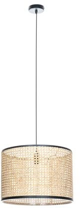 Lindby Pendelleuchte Yaelle (Skandinavisch) aus Holz (1 flammig, E27) - Deckenlampe Esstischlampe Hängelampe Hängeleuchte Wohnzimmerleuchte