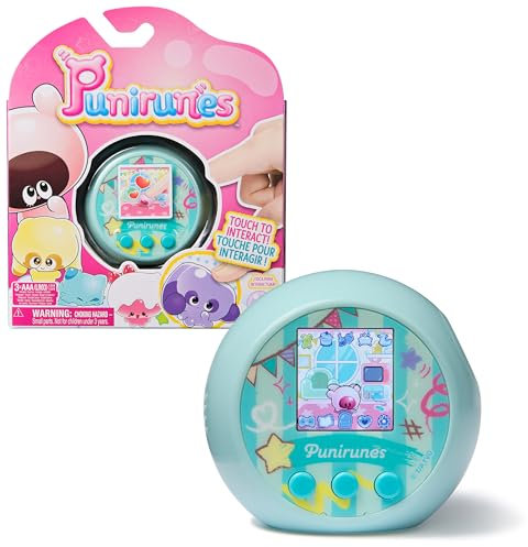 PUNIRUNES - MASCOTA VIRTUAL CON 55 PERSONAJES BLANDITOS EN SU INTERIOR - Mascota Interactiva que Reacciona al tacto con Interacciones y Sonidos - 6071162 - Juegos Infantiles - Juguetes Niños 5 Años +