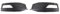 Nebelscheinwerfer Grill 2X Nebelscheinwerfer-Lampenabdeckungsgrill Für Audi A4 B8.5 S-Line S4 2012 2013 2014 2015 Mesh Frontstoßstange Unterer Grill Lampenabdeckung(1 UK)