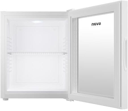 Svan Frigorífico Mini Refrigerador Horeca Blanco SRH5400PB. Capacidad 23 Litros, Puerta Reversible, Bajo Nivel Sonoro, Eficiencia Energética Clase E