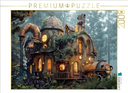 CALVENDO Puzzle EIN Motiv aus dem Kalender Steampunk Domizile | 2000 Teile Lege-Größe 90 x 67 cm Foto-Puzzle für glückliche Stunden