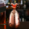 Stainless Steel Cocktail Shaker, Pineapple Shape Polished Wine Cup Bar Mixer for Cocktails, Juices, Iced Drinks, 500ml (Rose Gold)