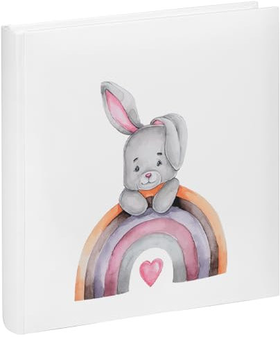 walther design Fotoalbum Kinderalbum Hase Malin, 26x25 cm