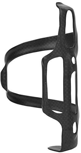 Porte-bidon de Vélo, Porte-bidon Noir Mat en Fibre de Carbone Léger, Porte-bidon de Vélo de 14 Cm de Longueur pour Les Routes, Les Montagnes, Le Tourisme et Les Vélos électriques