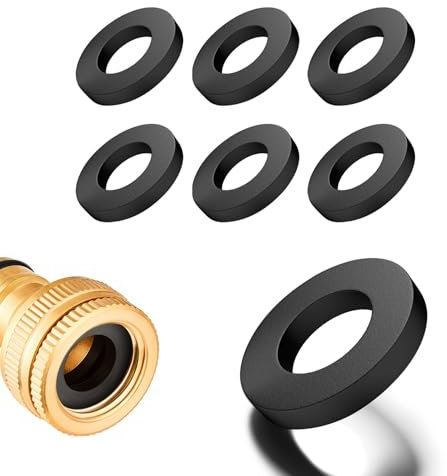 6-Stück Dichtungsringe Ersatzteile für Sodastream Dichtung, O Ring Dichtung Gummi, Ersatzdichtung für Sodastream Flaschen, Dichtungsringe Set, Sodastream Ersatzdichtung Zubehör für CO2 Quick-Adapter